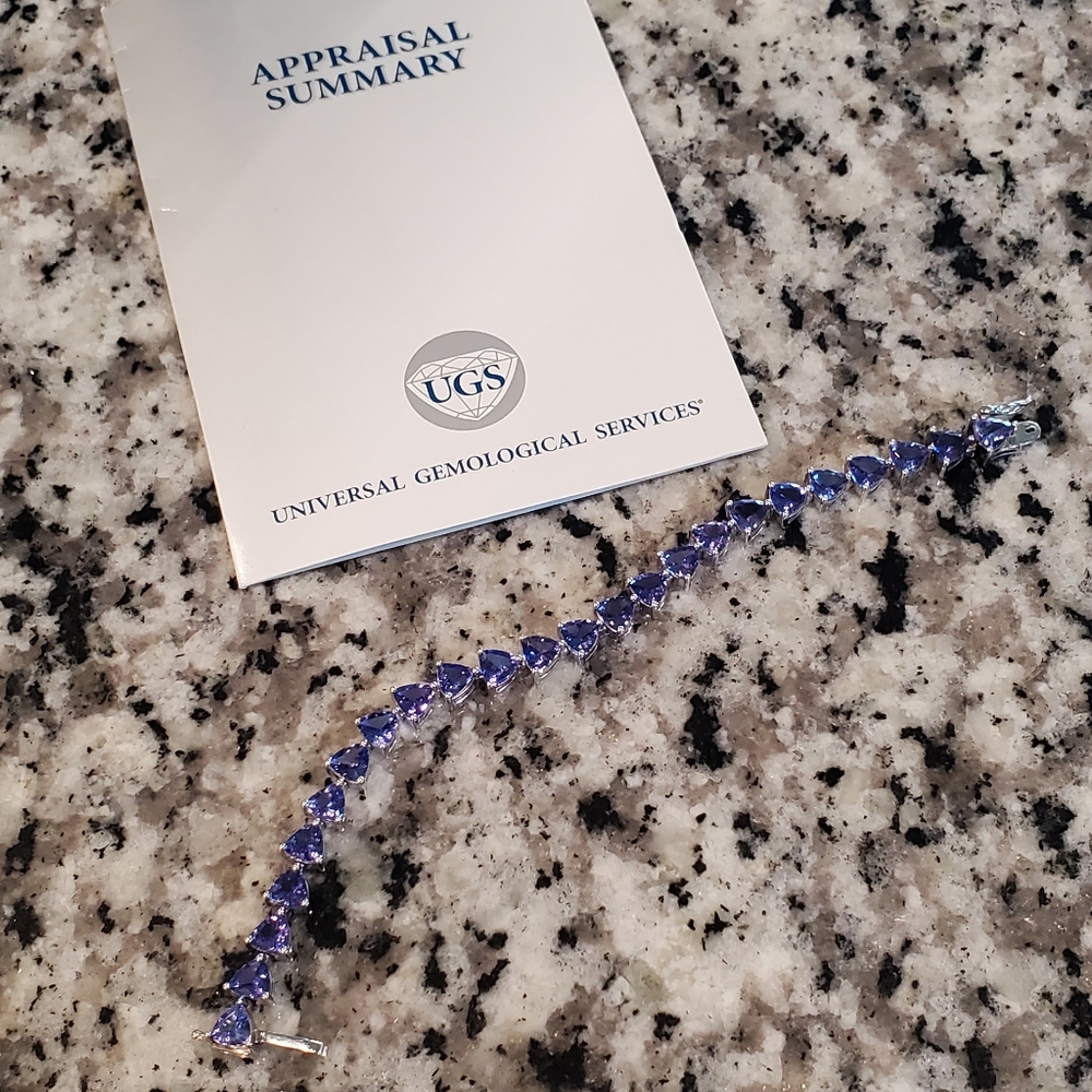 Stunning Tanzanite Bracelet - Offers welcome